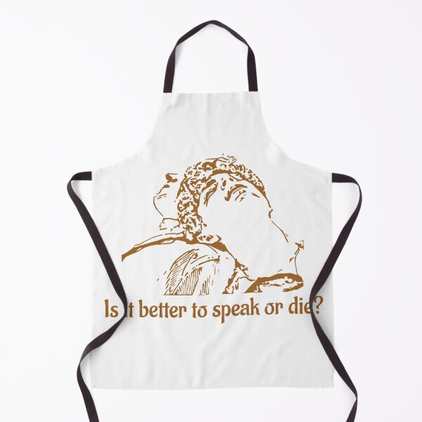 Item preview, Is it better to speak or die? designed and sold by ade-datt.