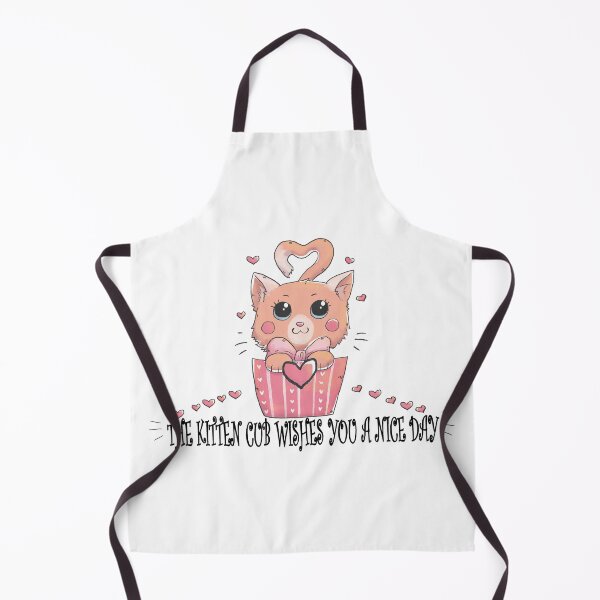 Item preview, THE KITTEN CUB WISHES YOU A NICE DAY designed and sold by delpro.
