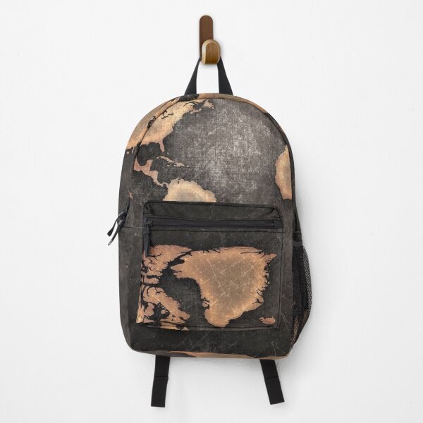 Item preview, world map brown designed and sold by 42youbest.