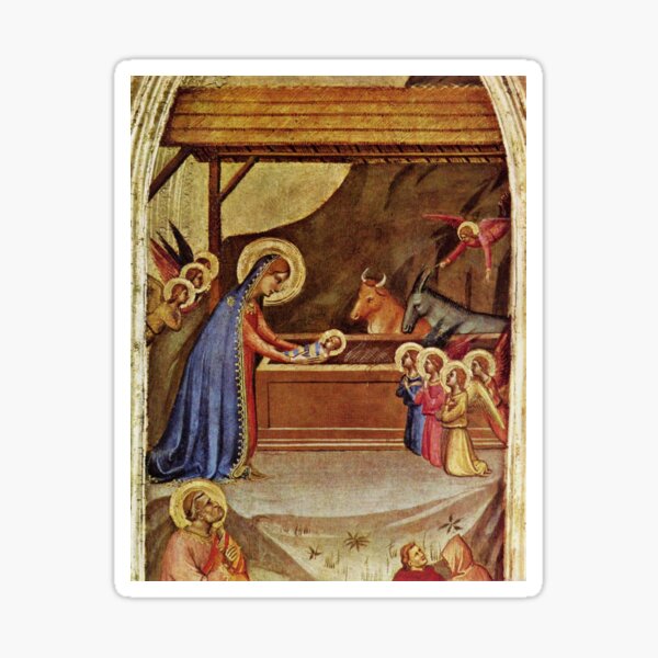 Item preview, Nativity scene:  Baby Jesus, Saint May and Saint Joseph designed and sold by The Great  Art.