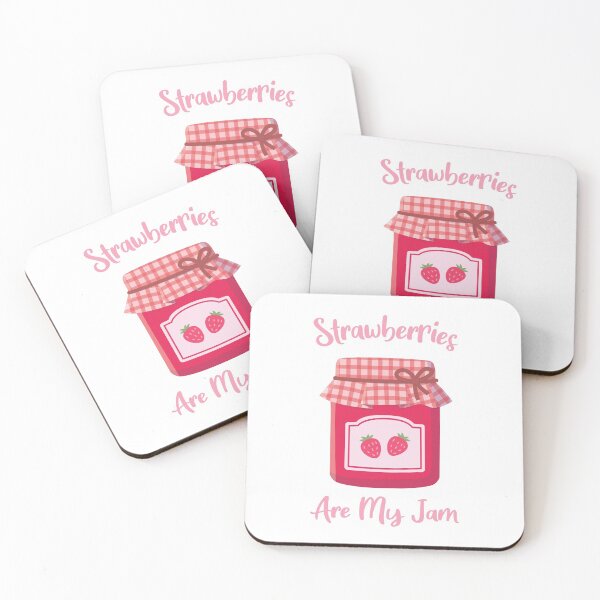 Item preview, Strawberries Are My Jam designed and sold by rustydoodle.