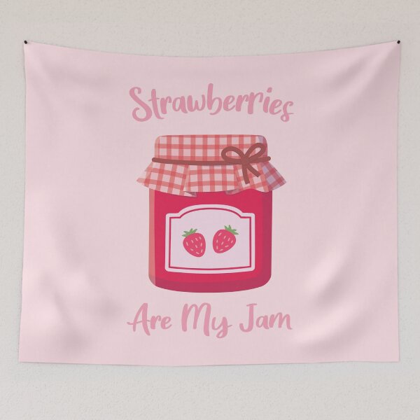 Item preview, Strawberries Are My Jam designed and sold by rustydoodle.