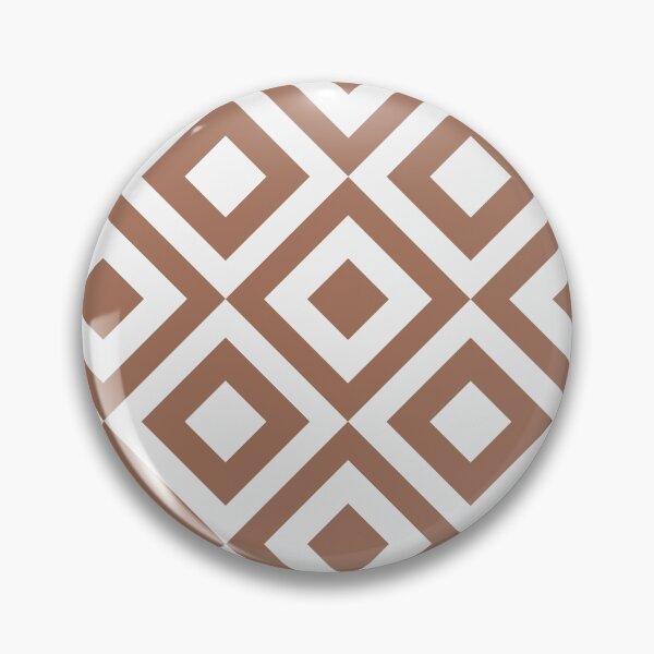 Item preview, Brown Diamond Pattern - Geometric Pattern for Home Decor designed and sold by norandesign.