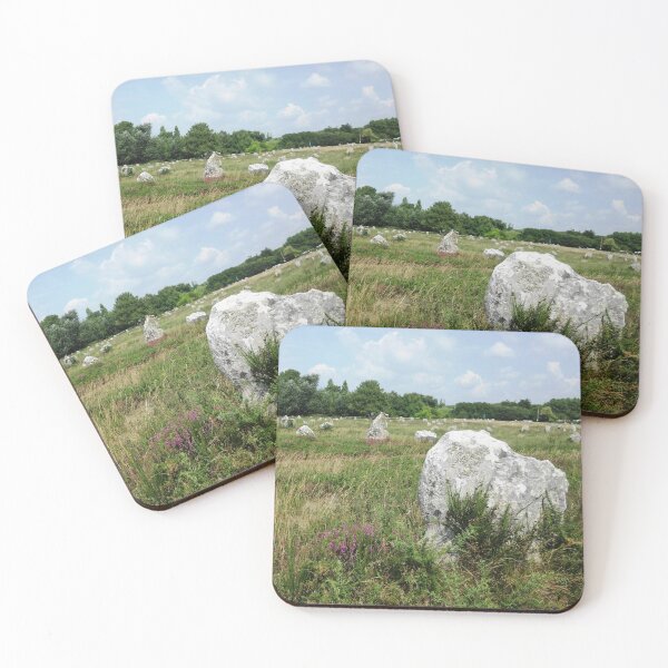 Item preview, Carnac megalithic site in Brittany, France designed and sold by wineandwords.