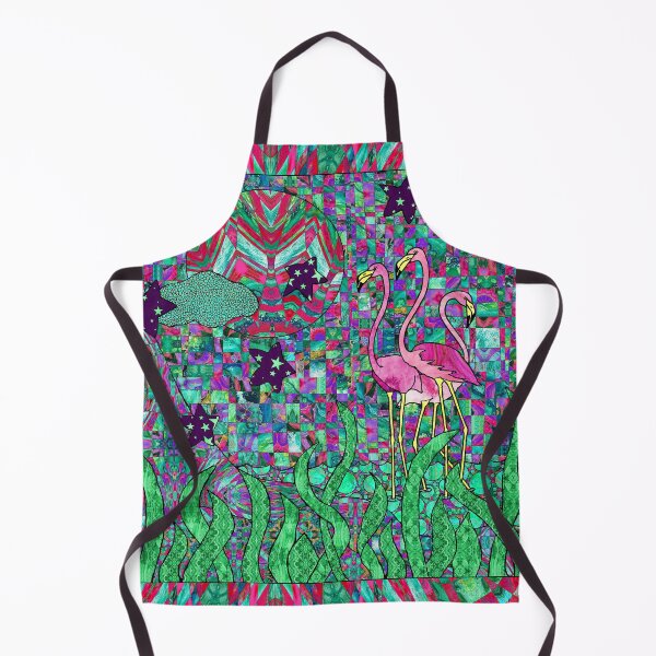 Item preview, Tripping Flamingos designed and sold by MagickMama.