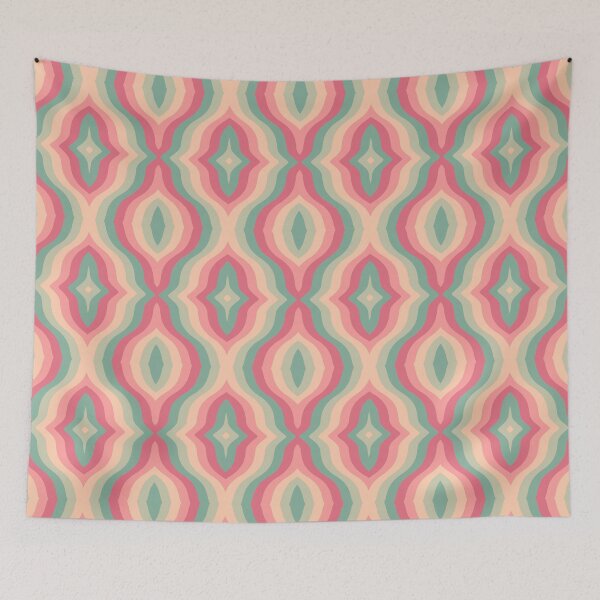 Item preview, Groovy 1970s Inspired Pattern designed and sold by ClumsyPineapple.