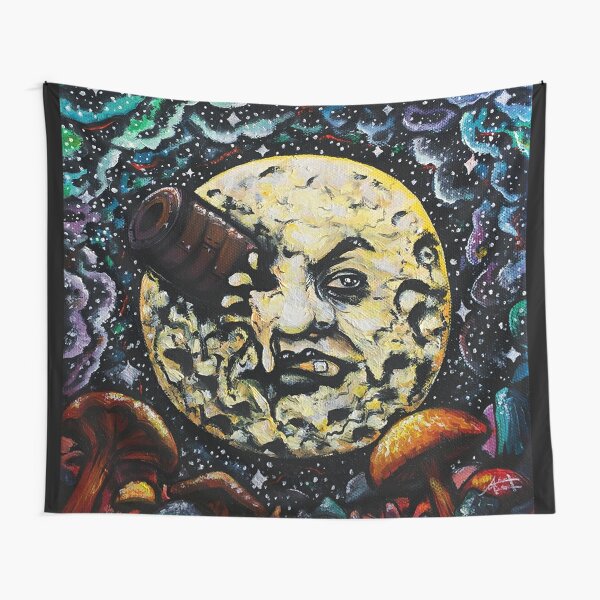 A trip to 2025 the moon tapestry