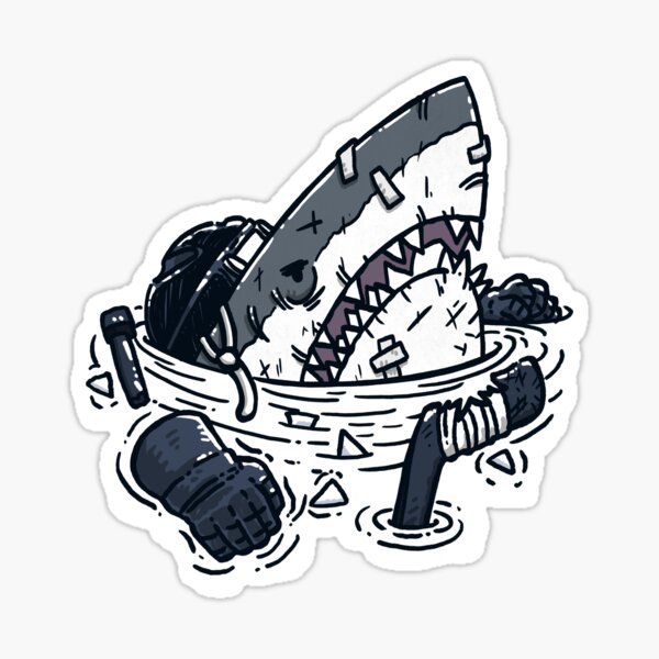 The Goon Shark Sticker