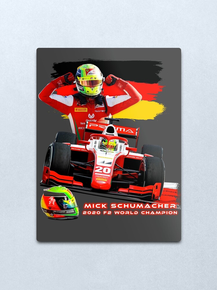 Mick Schumacher Poster 2020 F2 Champion