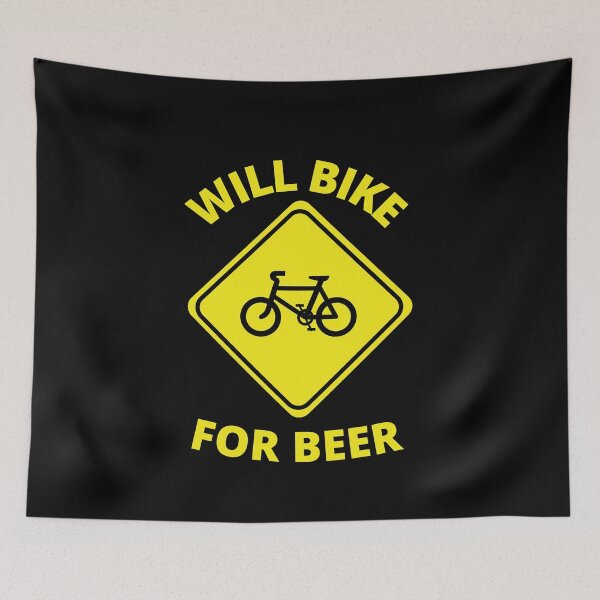 Item preview, Will Bike For Beer designed and sold by dacdibac.
