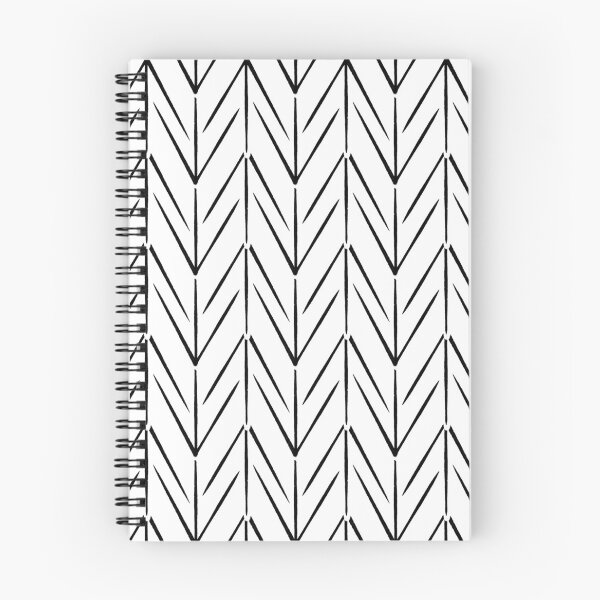 Item preview, Simple chicken footprint lines pattern white and black designed and sold by mooniya-stories.