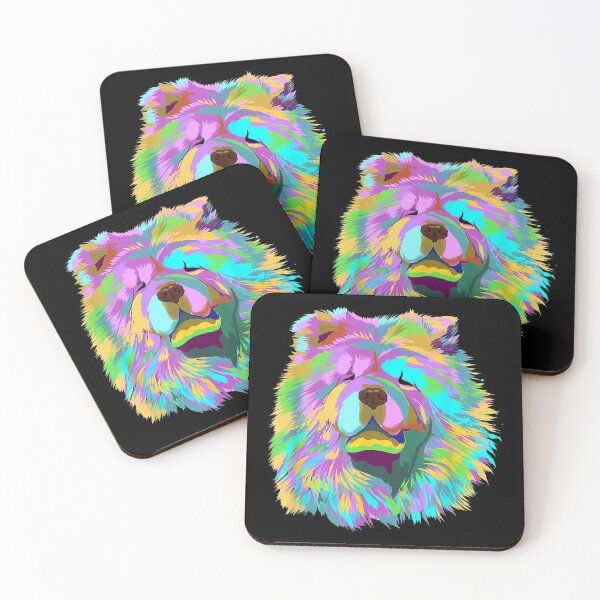 Item preview, Colourful Dog Chow Chow designed and sold by euriahbennett.