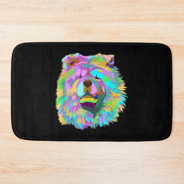 Item preview, Colourful Dog Chow Chow designed and sold by euriahbennett.