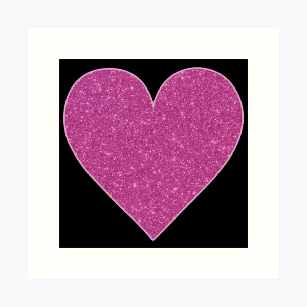 Best Friends Forever Pastel Heart Starburst Glitter Graphic