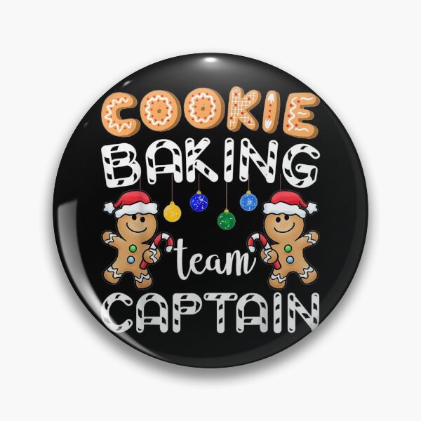 Item preview, Cookie Baking Team Captain Gingerbread Funny Christmas Gift designed and sold by euriahbennett.