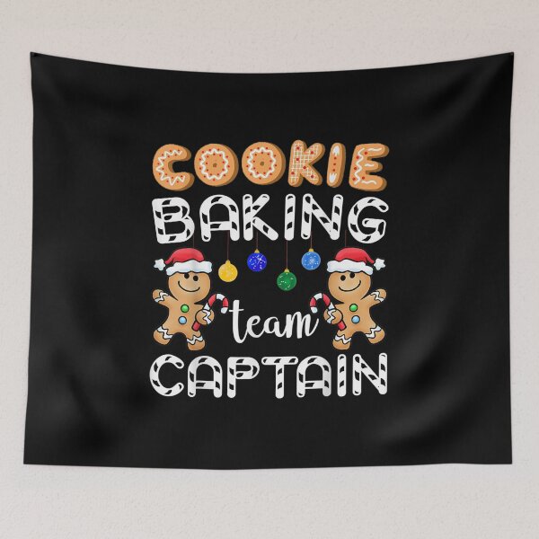 Item preview, Cookie Baking Team Captain Gingerbread Funny Christmas Gift designed and sold by euriahbennett.
