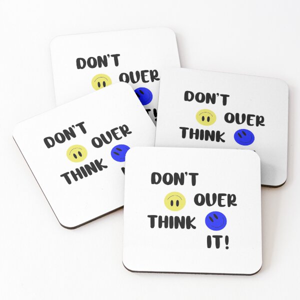 Item preview, Don’t over think it designed and sold by cherrybombrb.