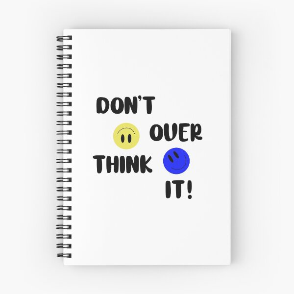 Item preview, Don’t over think it designed and sold by cherrybombrb.