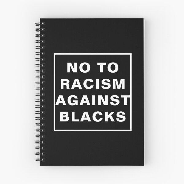 Item preview, No to racism against blacks designed and sold by Mounir Ameur Ali.