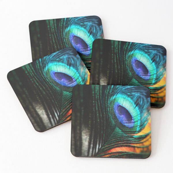Item preview, A gorgeous photo art of peacock's feather designed and sold by BELLANEW.