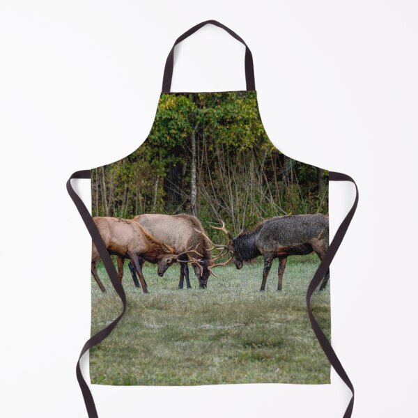 Item preview, Three Bull Elk Fight designed and sold by mljdwhite.