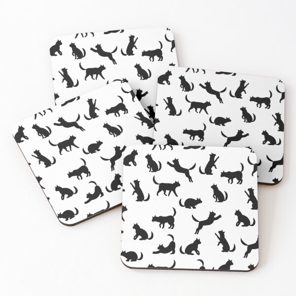 Item preview, black cat pattern designed and sold by NAESTOO.