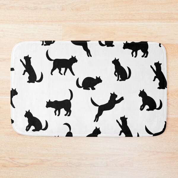 Item preview, black cat pattern designed and sold by NAESTOO.