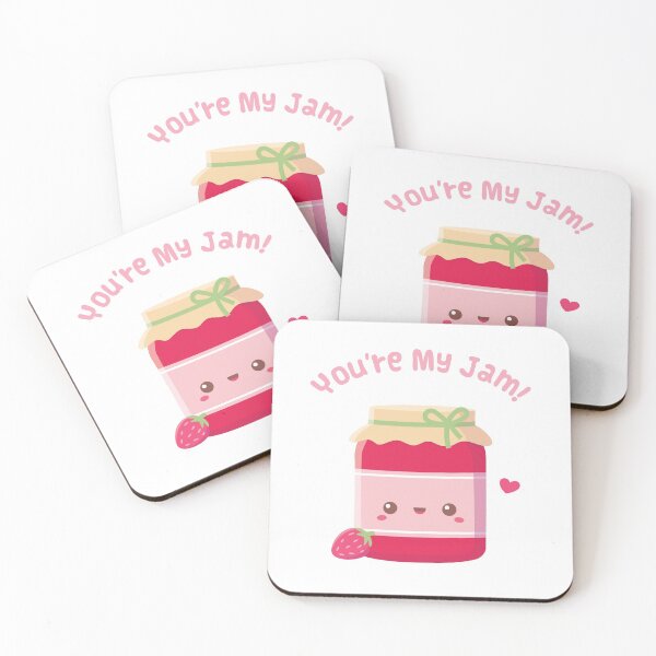 Item preview, You Are My Jam, Strawberry Jam Bottle designed and sold by rustydoodle.