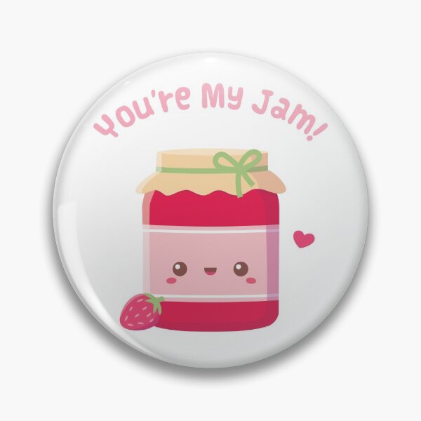 Item preview, You Are My Jam, Strawberry Jam Bottle designed and sold by rustydoodle.