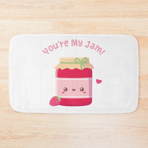 Item preview, You Are My Jam, Strawberry Jam Bottle designed and sold by rustydoodle.