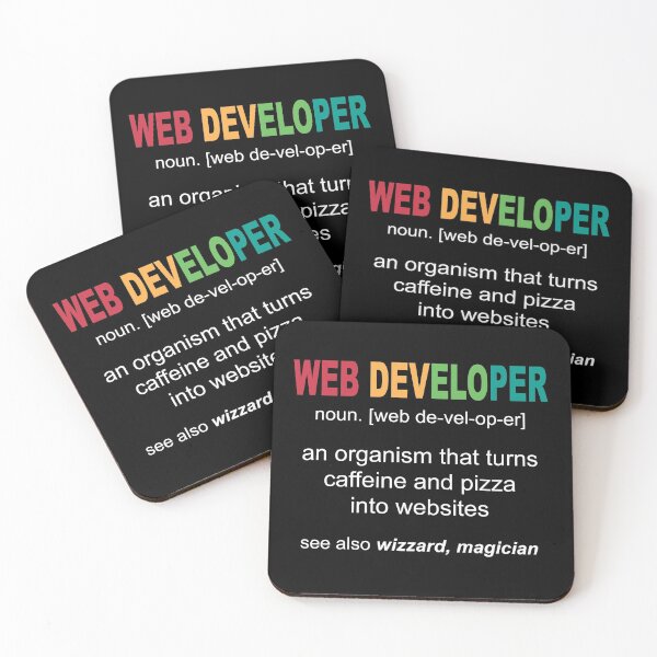 Item preview, Web Developer - Funny Definition designed and sold by GamerGetup.