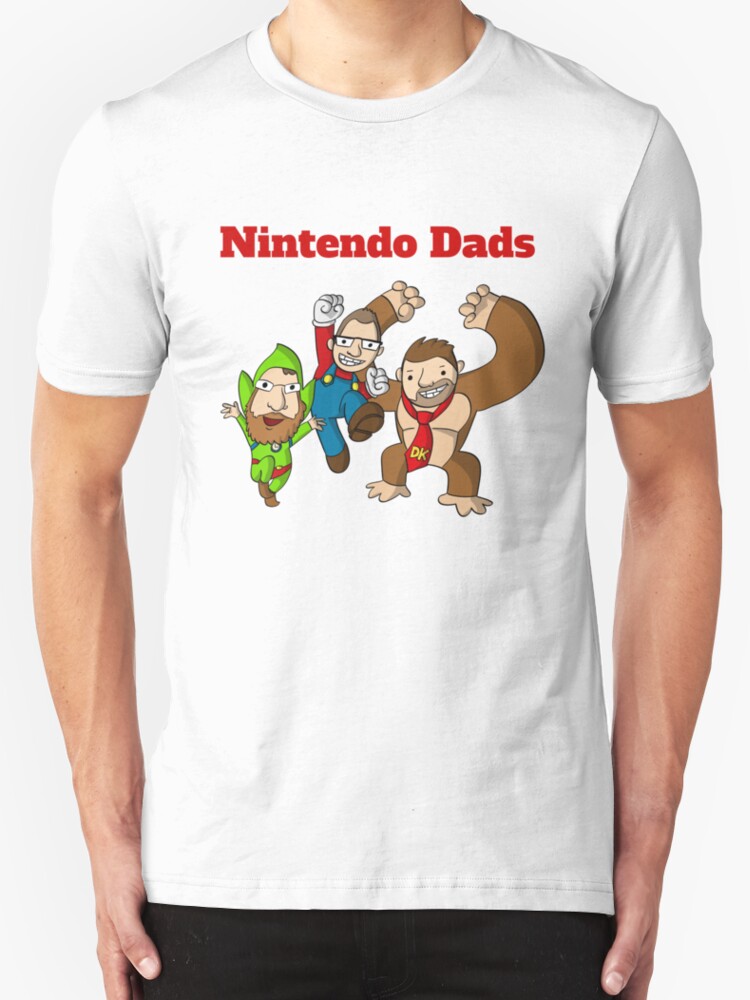 nintendo dad shirt