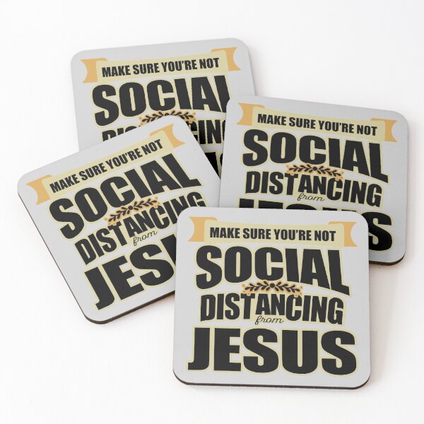Item preview, MAKE SURE YOU'RE NOT SOCIAL DISTANCING FROM JESUS designed and sold by Cr1sV.