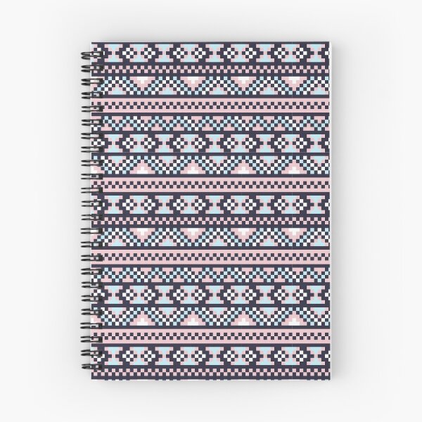 Item preview, Pink Christmas Fair Isle Pattern designed and sold by Siu-Hong Mok.