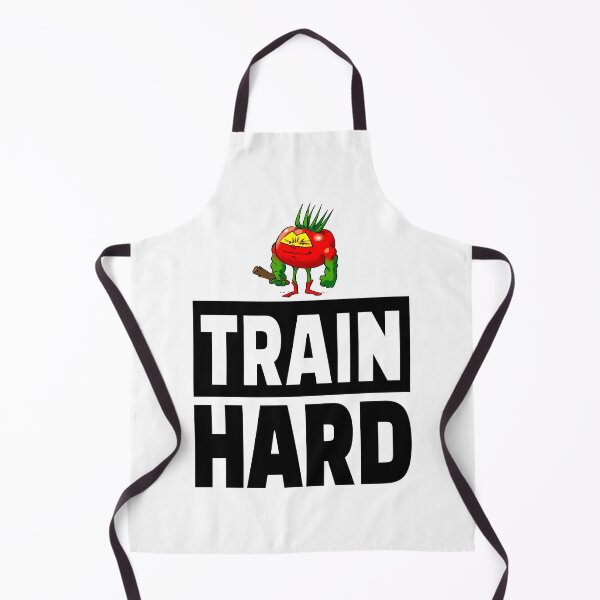 Item preview, Train Hard Tomato The Barbarian Foodie Veggie Superheroes  Tomato The Barbarian designed and sold by ProjectX23.