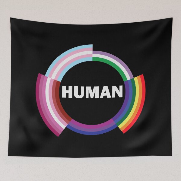 Item preview, Human Various Queer Flags designed and sold by ToniaKroeger.