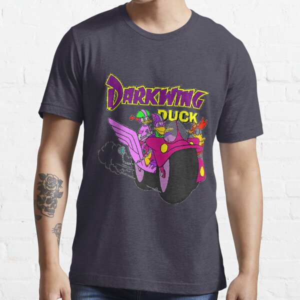 Darkwing-Enten-Motorrad Essential T-Shirt