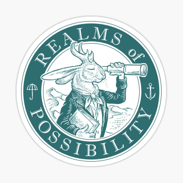 Item preview, Realms of Possibility Jackelope Logo designed and sold by Jeff Crosby.