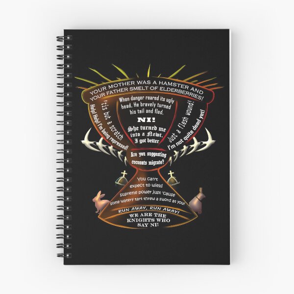 Item preview, MONTY PYTHON HOLY GRAIL QUOTES designed and sold by THE FEZZLER.