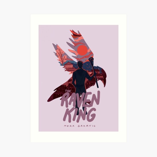 The Raven King Book Cover Art Print