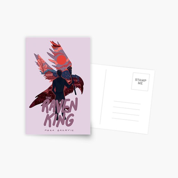 The Raven King Book Cover Postcard