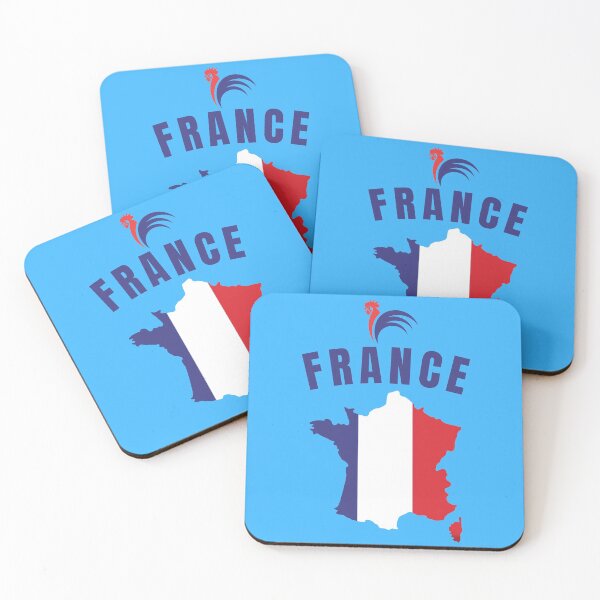 Item preview, France Les Bleus World Champions Soccer Football Style Map designed and sold by Hoiho Adventure Shirts.