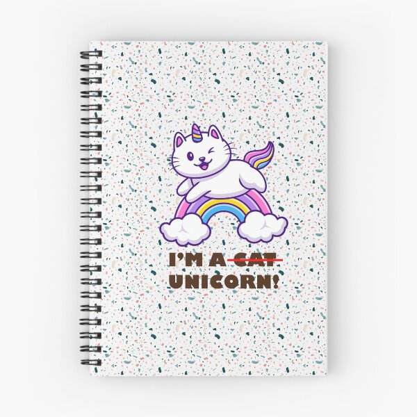Item preview, Unicorn Cat, Caticorn, Unicorn Rainbow Art Design designed and sold by ArtTees44.
