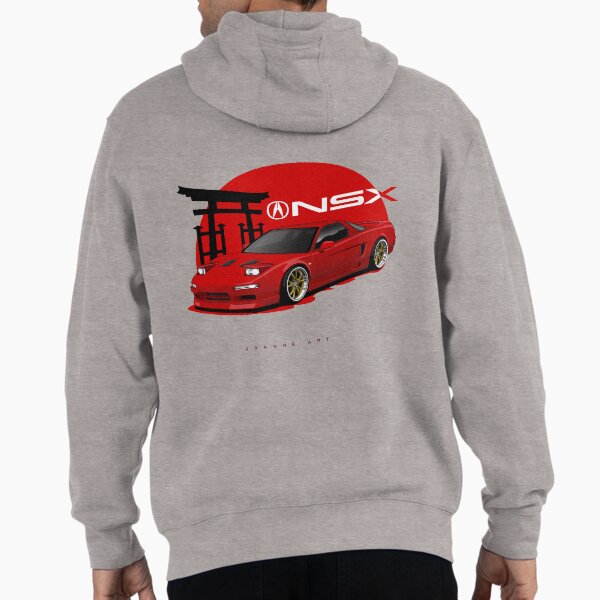 Honda / Acura NSX. Zipped Hoodie