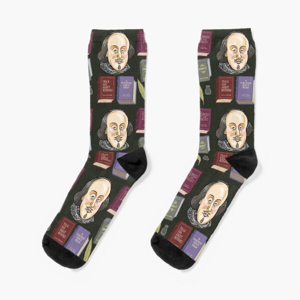 William Shakespeare Socks