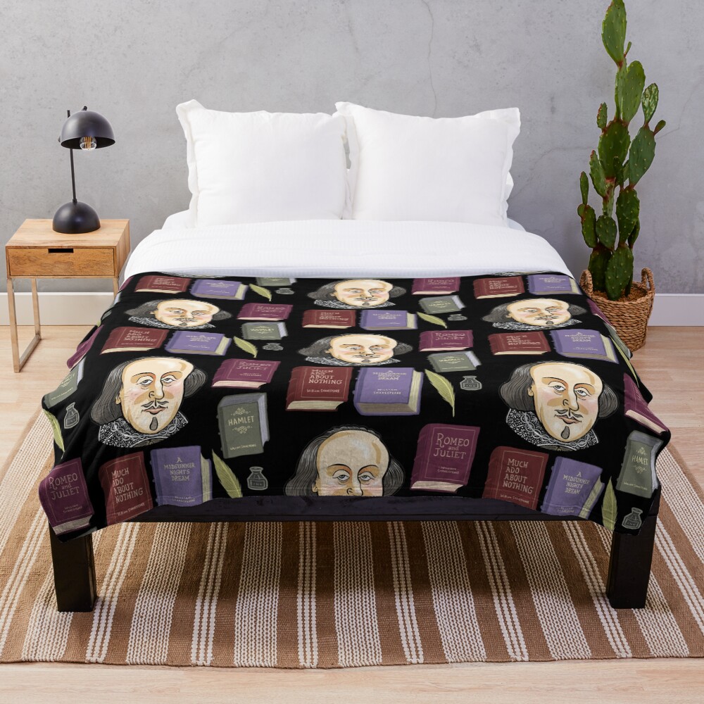 Item preview, Throw Blanket designed and sold by MacKaycartoons.