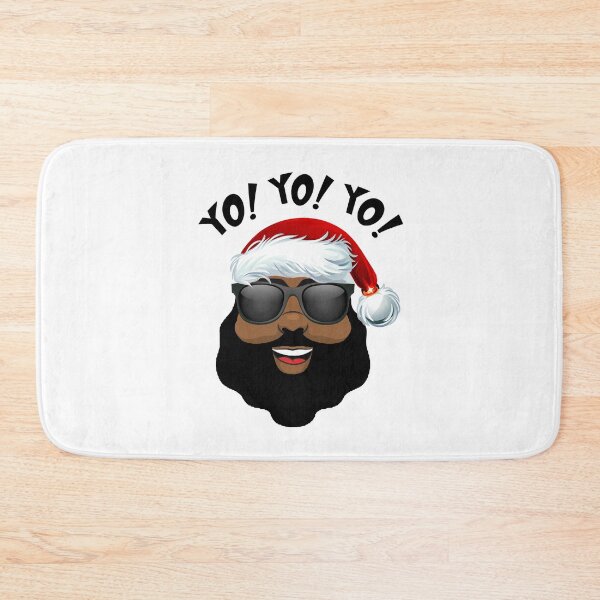 Item preview, Black Hip Hop Santa Yo Yo Yo Ugly Funny Novelty Christmas designed and sold by printrendstore.