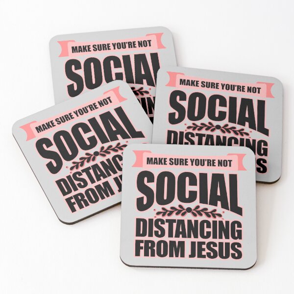 Item preview, MAKE SURE YOU'RE NOT SOCIAL DISTANCING FROM JESUS designed and sold by Cr1sV.
