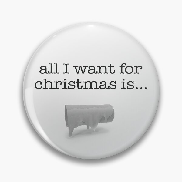 Item preview, White version of All I want for christmas is toilet paper designed and sold by dirimir.