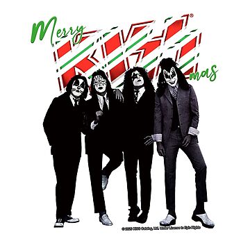 KISS  the band - Merry KISSmas - Dressed to Kill" Art Board Print for Sale  by musmus76 | Redbubble